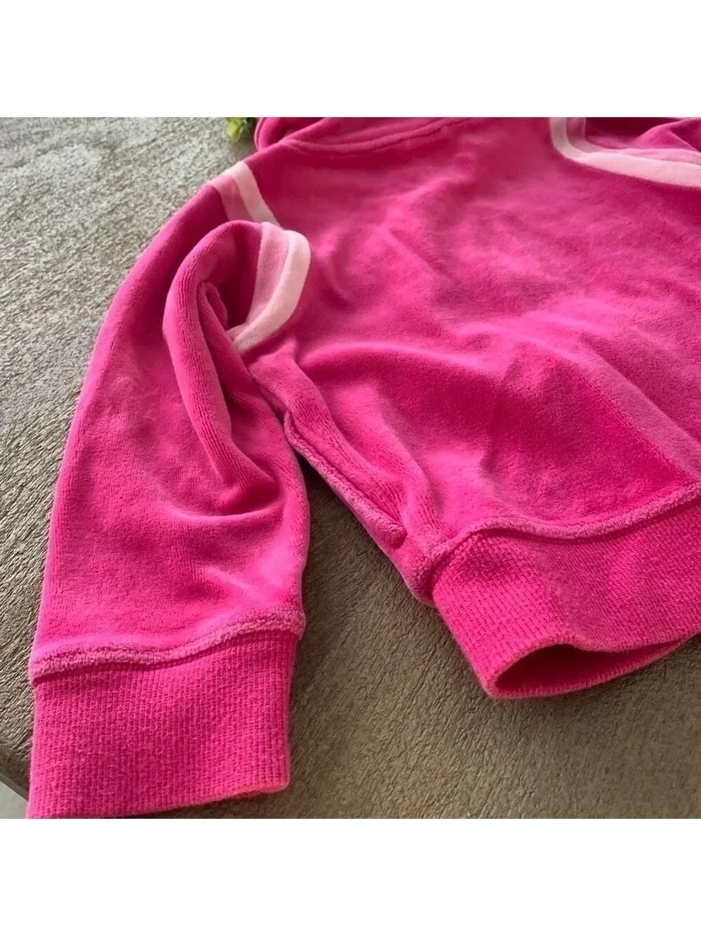 Gymboree Cupcake Velour Sweatsuit with Embroidery